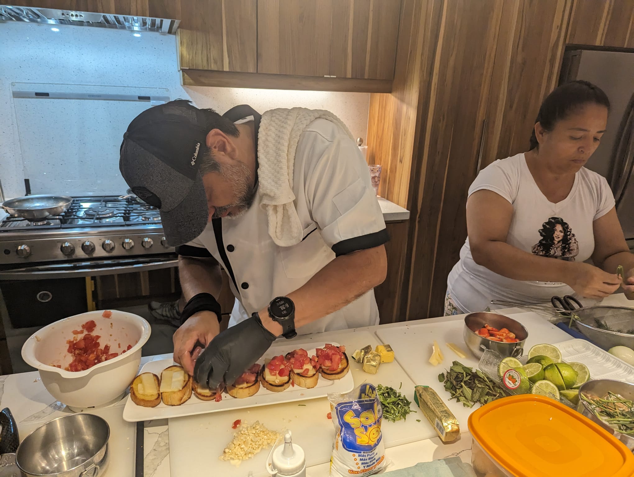 Chef Eddie Cambronero at Casa Maópay